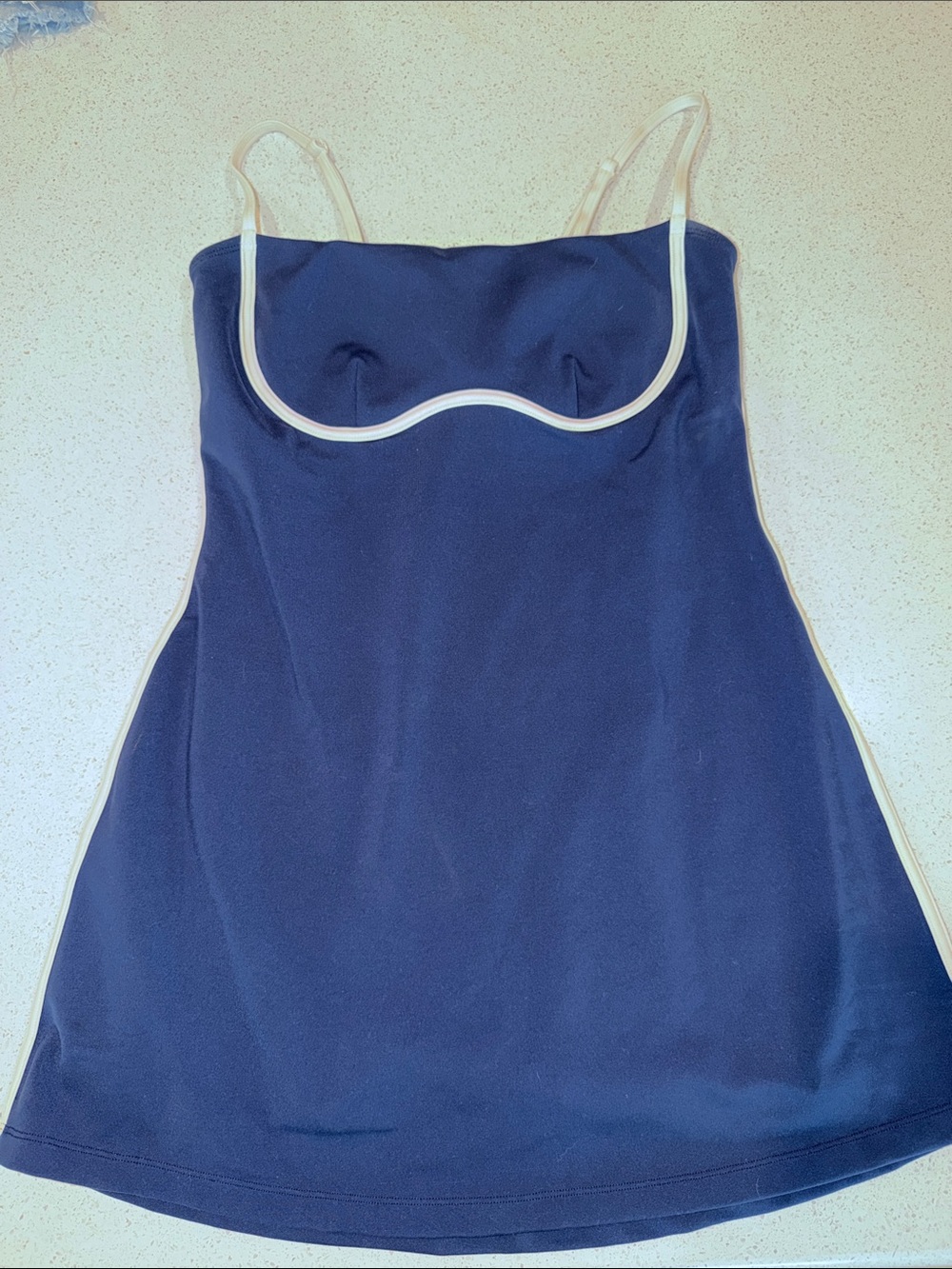 ALO Streamlined Dress in Navy